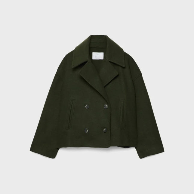 Women's Short Double-Breasted Blazer