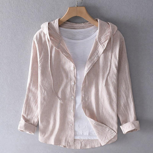 Men's Linen Shirt Breathable