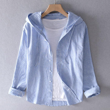 Men's Linen Shirt Breathable