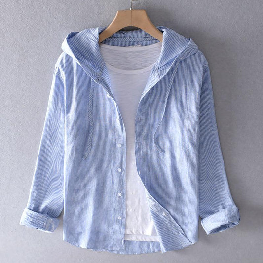 Men's Linen Shirt Breathable