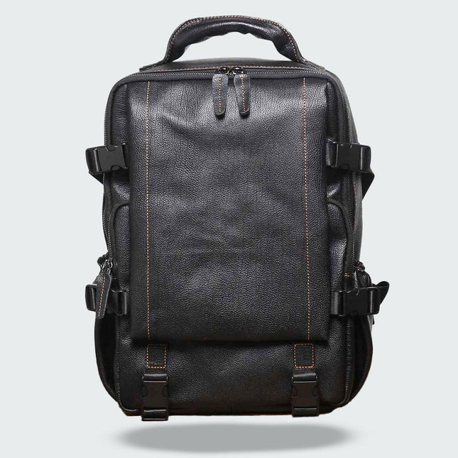 Men's Travel Backpack Premium Leather