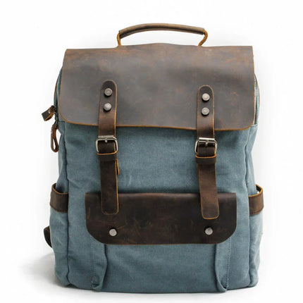 Men's Vintage Laptop Backpack Canvas
