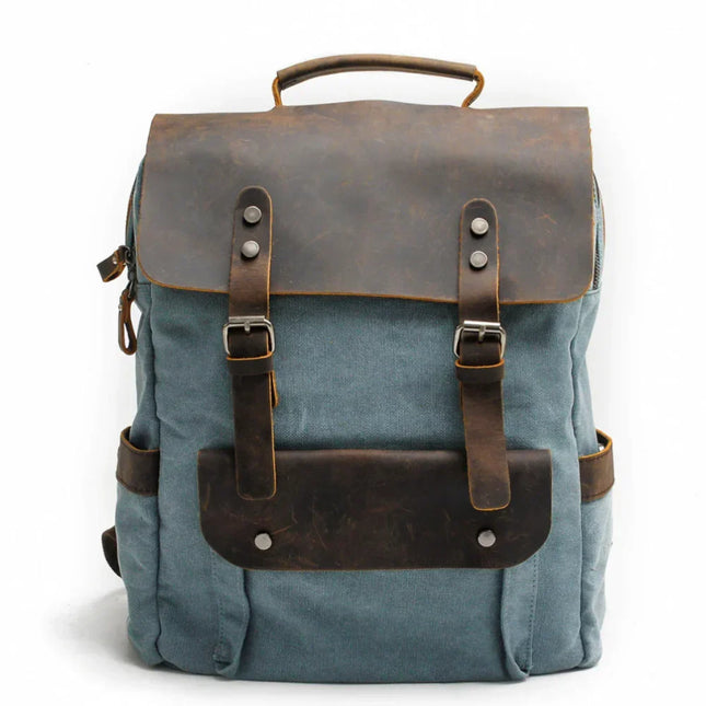 Men's Vintage Laptop Backpack Canvas