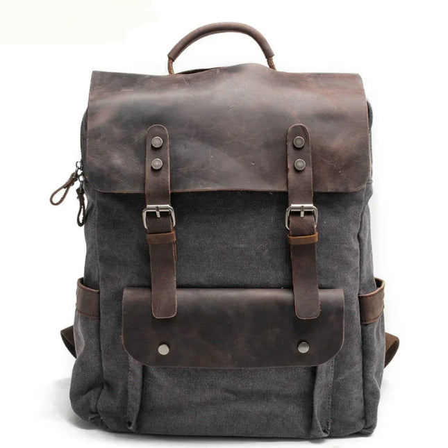 Men's Vintage Laptop Backpack Canvas