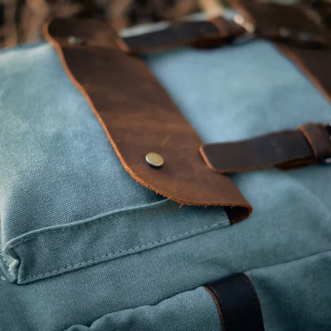 Men's Vintage Laptop Backpack Canvas