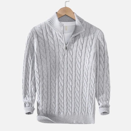 Men's Half-Zip Sweater Knit