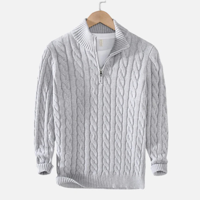 Men's Half-Zip Sweater Knit
