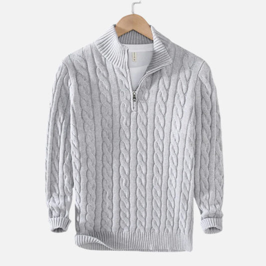 Men's Half-Zip Sweater Knit