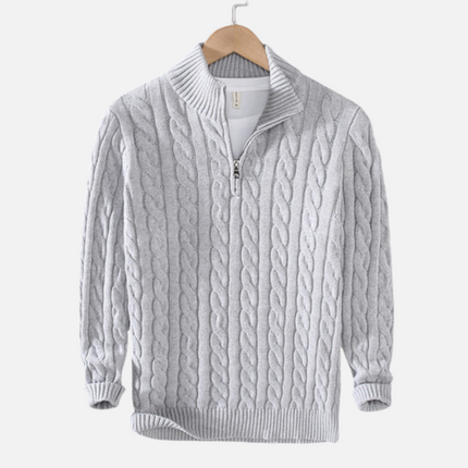 Men's Half-Zip Sweater Merino Wool