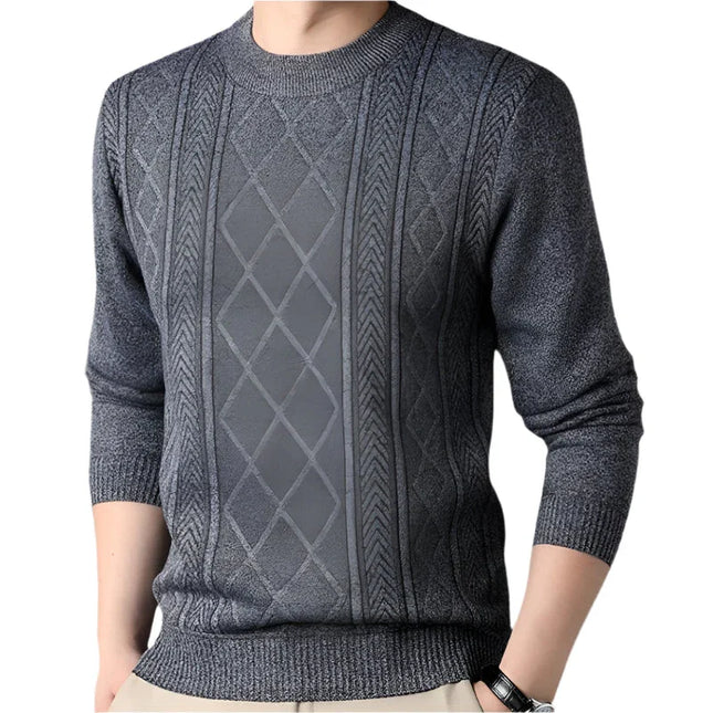 Men's Classic Crewneck Jumper Knit