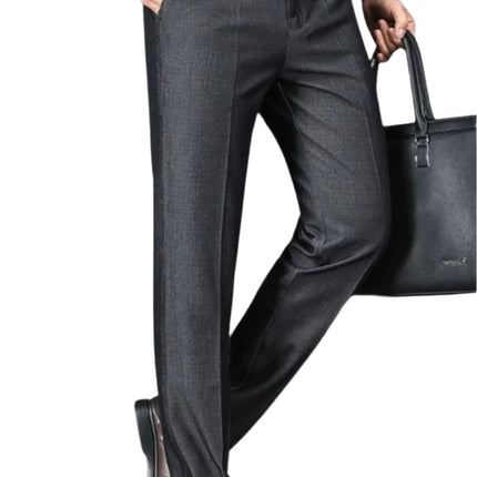 Men's Business Trousers Wool Blend