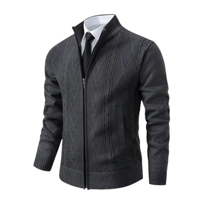 Men's Classic Cardigan Wool Blend