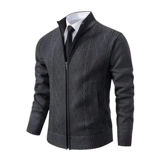 Men's Classic Cardigan Wool Blend