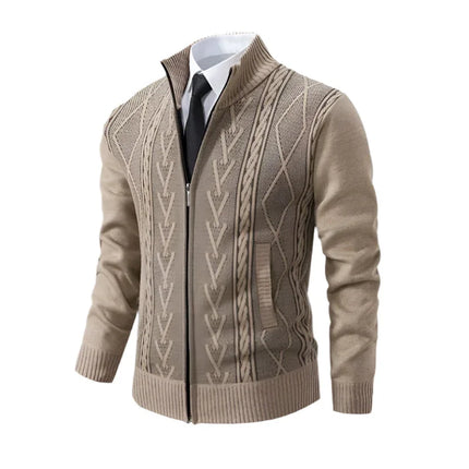 Men's Classic Cardigan Wool Blend