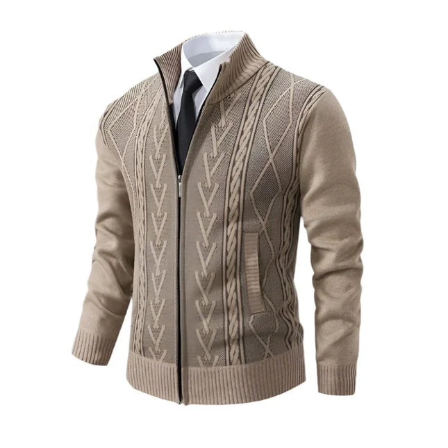 Men's Classic Cardigan Wool Blend