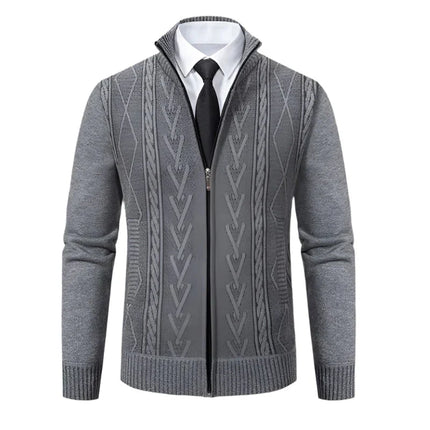 Men's Classic Cardigan Wool Blend