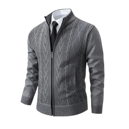 Men's Classic Cardigan Wool Blend