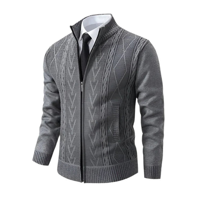 Men's Classic Cardigan Wool Blend