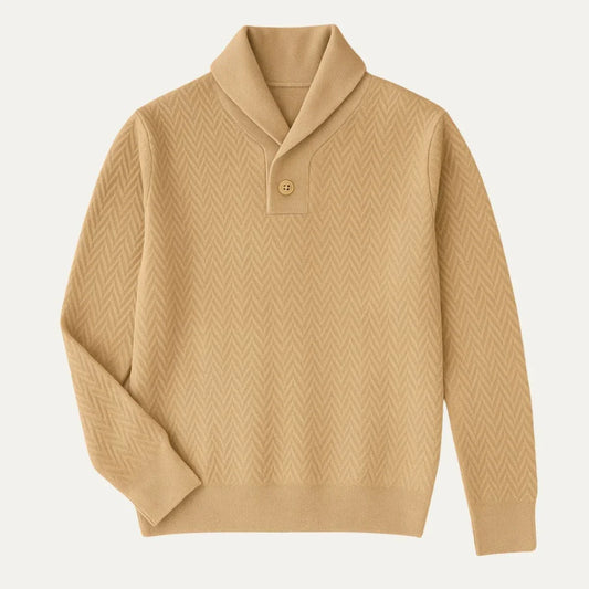 Men's V-Neck Jumper Cashmere