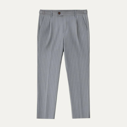 Men's Elegant Striped Trousers