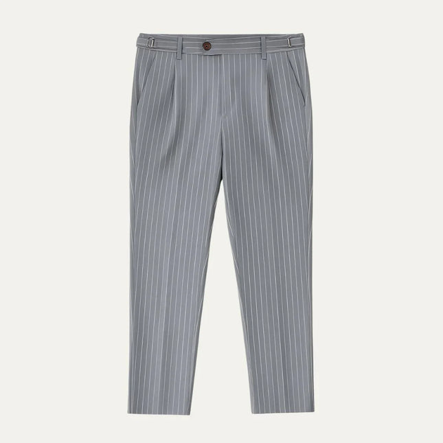 Men's Elegant Striped Trousers