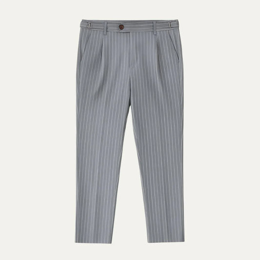 Men's Elegant Striped Trousers
