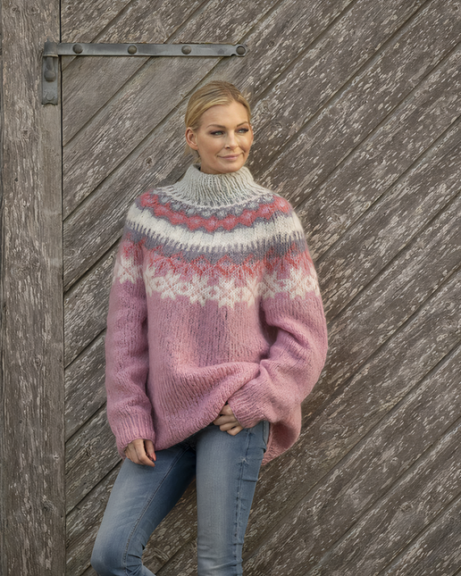 Women's Nordic Knit Winter Jumper