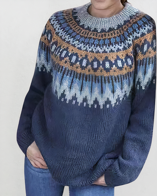 Women's Nordic Knit Winter Jumper