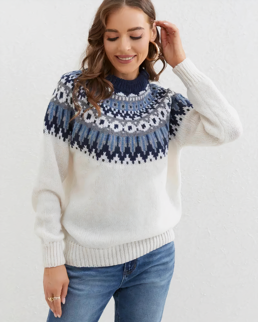 Women's Nordic Knit Winter Jumper