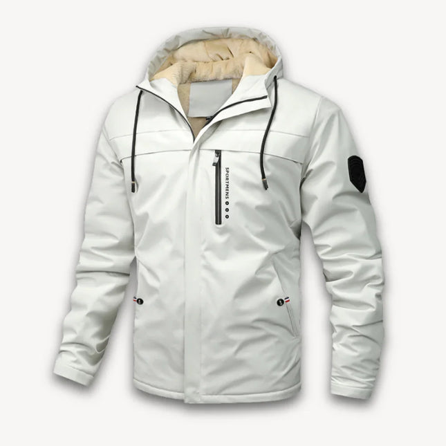 Men's Waterproof Hooded Jacket Lightweight