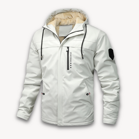 Men's Waterproof Hooded Jacket Lightweight