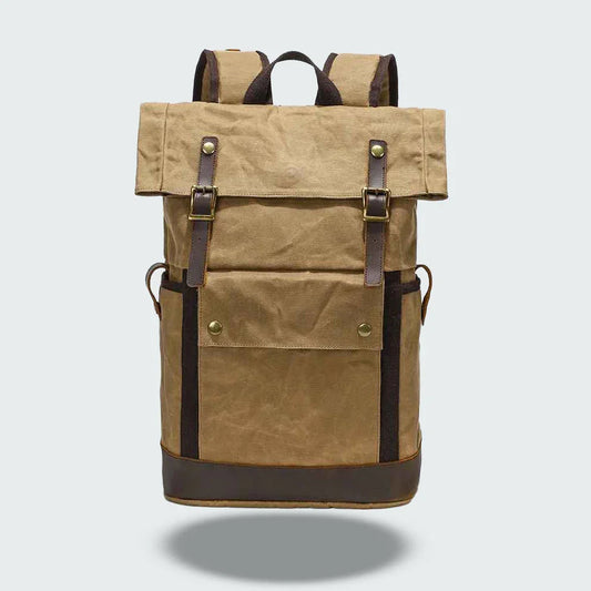 Men's Backpack Waxed Canvas