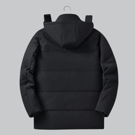 Men's Waterproof Fleece-Lined Winter Jacket