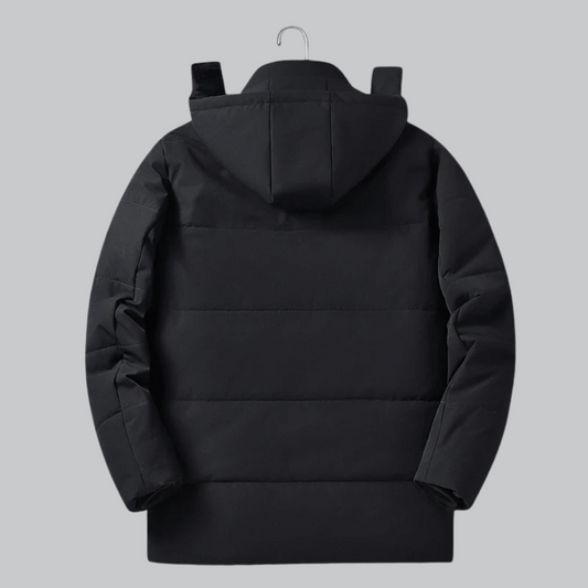Men's Waterproof Fleece-Lined Winter Jacket