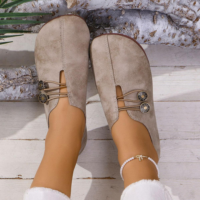 Women's Slip-On Sandals Square Toe