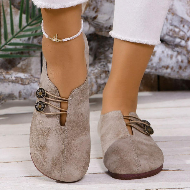 Women's Slip-On Sandals Square Toe