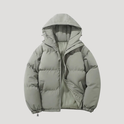 Men's Hooded Puffer Jacket for Winter