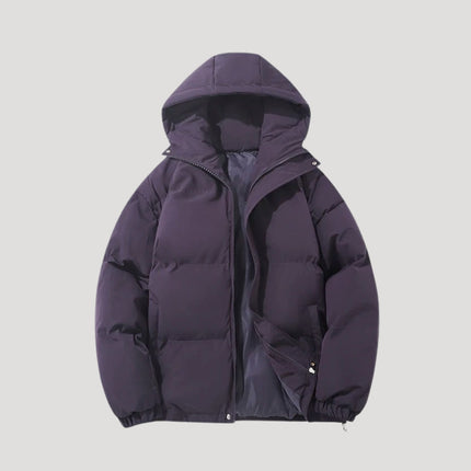 Men's Hooded Puffer Jacket for Winter