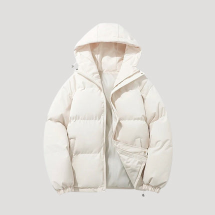 Men's Hooded Puffer Jacket for Winter