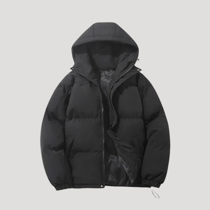 Men's Hooded Puffer Jacket for Winter