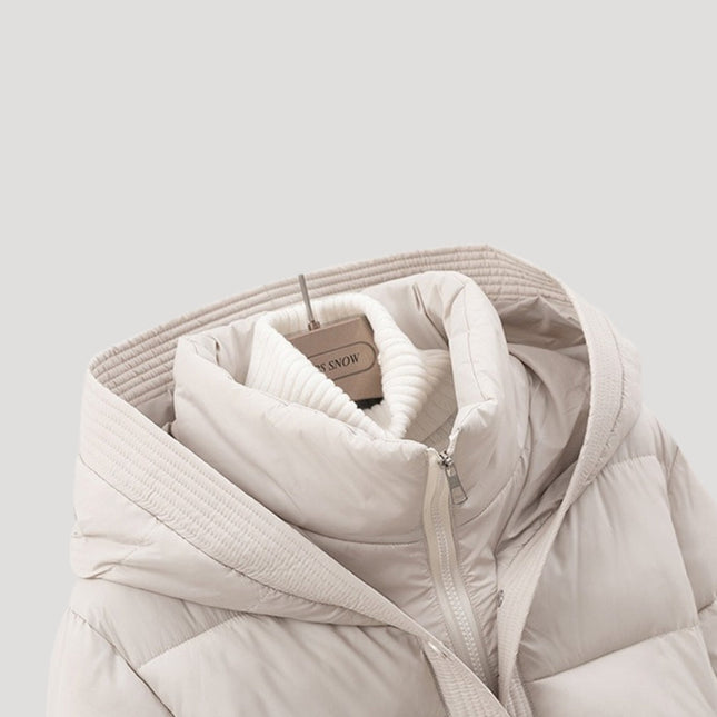 Women's Hooded Puffer Jacket Winter Coat