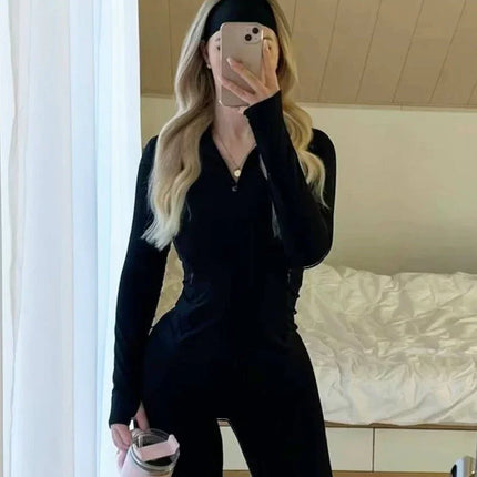 Women's Zip-Up Stretch Fitness Jacket