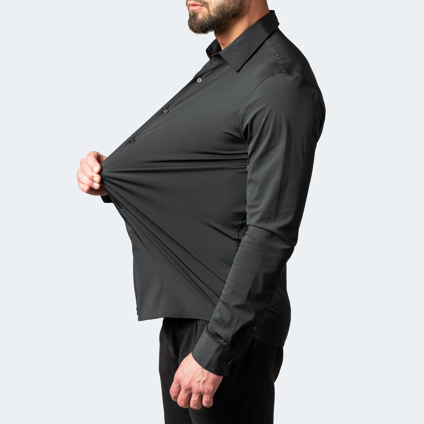 Men's Stretch Shirt Wrinkle-Free Breathable