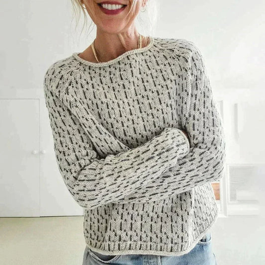 Women's Elegant Sweater Round Neck