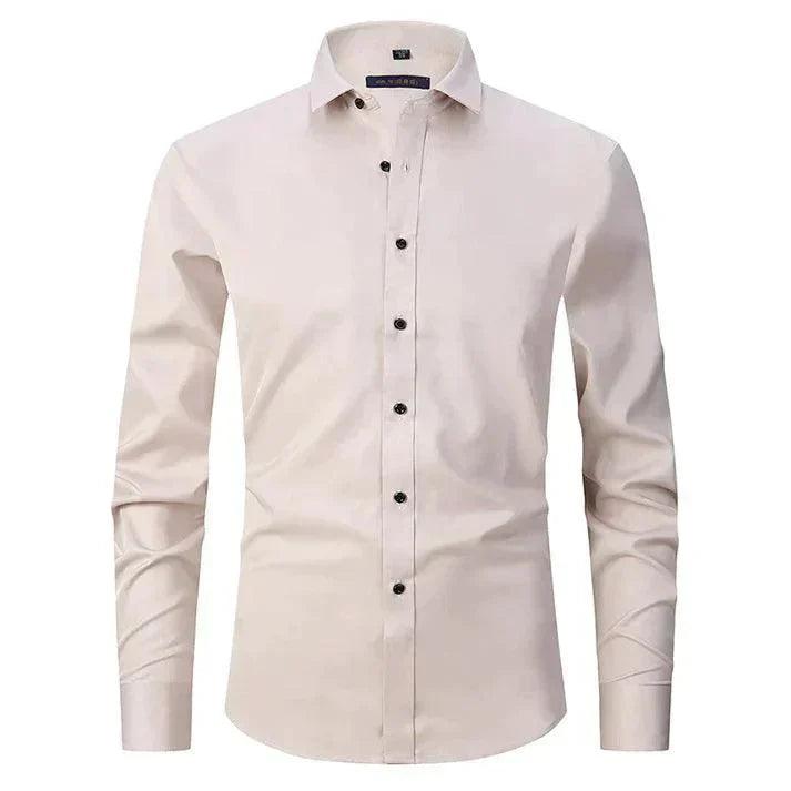 Men's Long Sleeve Shirt Breathable Stretch Fabric