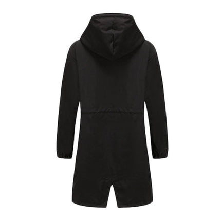 Women's Hooded Trench Coat Lightweight Stylish