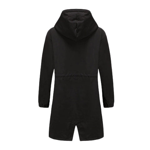 Women's Hooded Trench Coat Lightweight Stylish