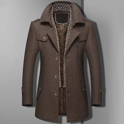 Men's Shawl Collar Coat Stylish