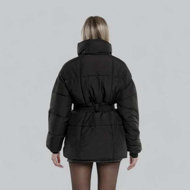 Women's Winter Jacket Belted Style