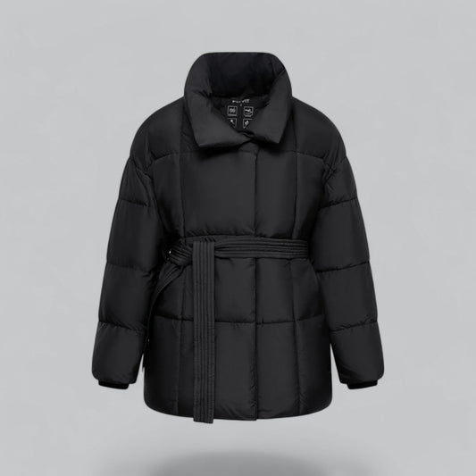 Women's Winter Jacket Belted Style